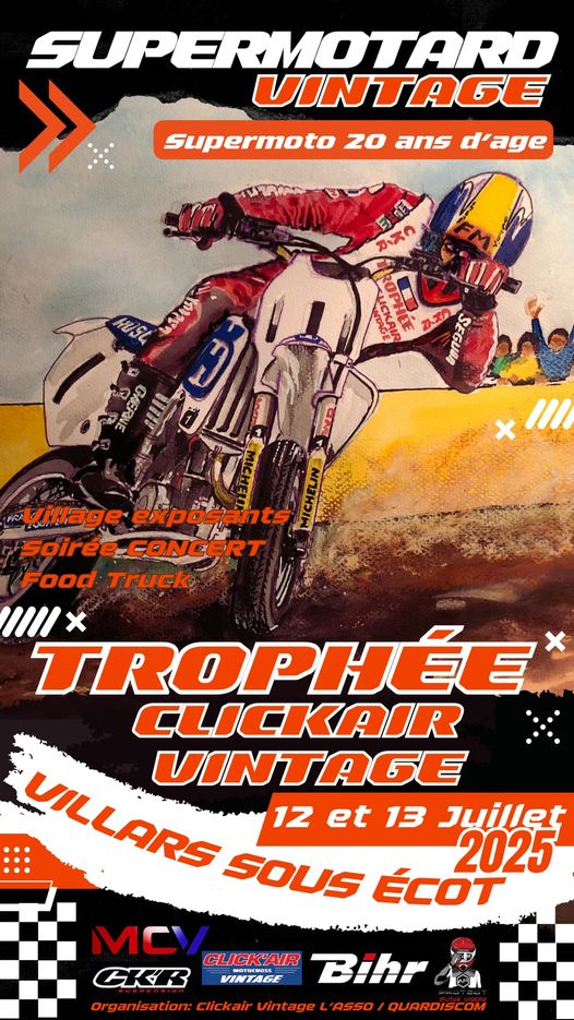 Trophée Clikair Vintage Supermotard 2025
