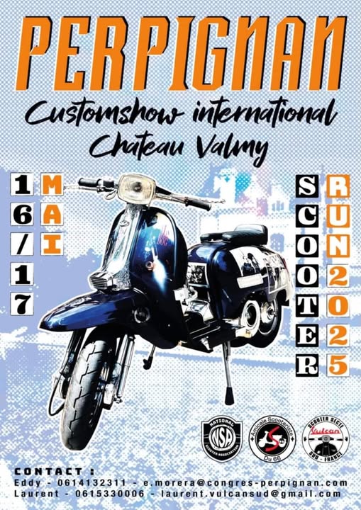 Scooter Run 2025 à Perpignan