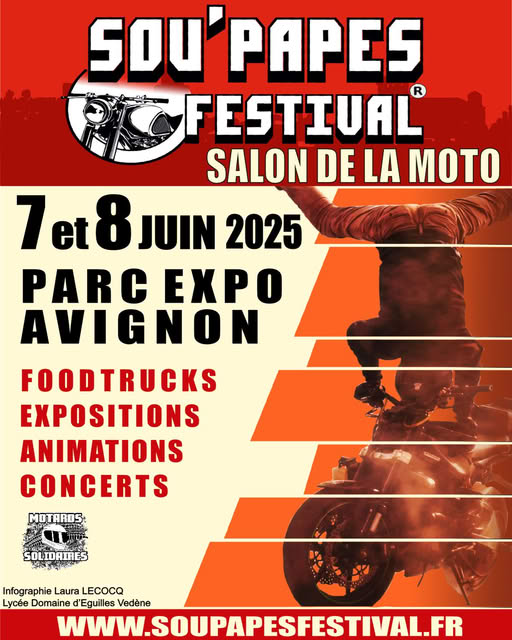 Sou'papes Festival - Salon de la Moto à Avignon