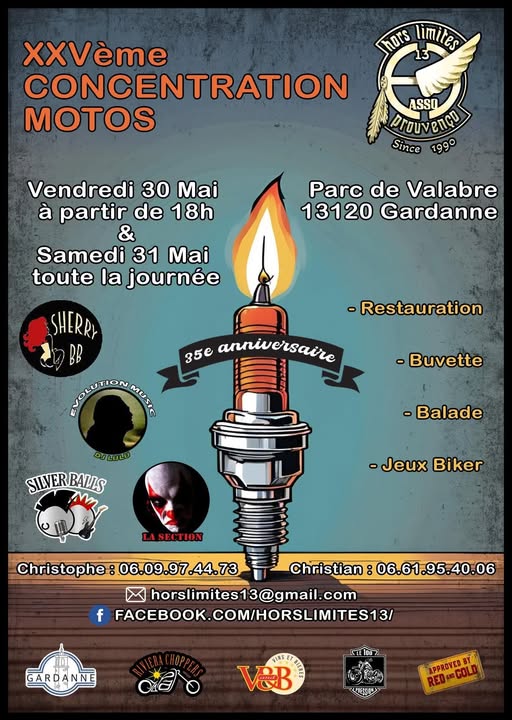 25ème Concentration Motos à Gardanne