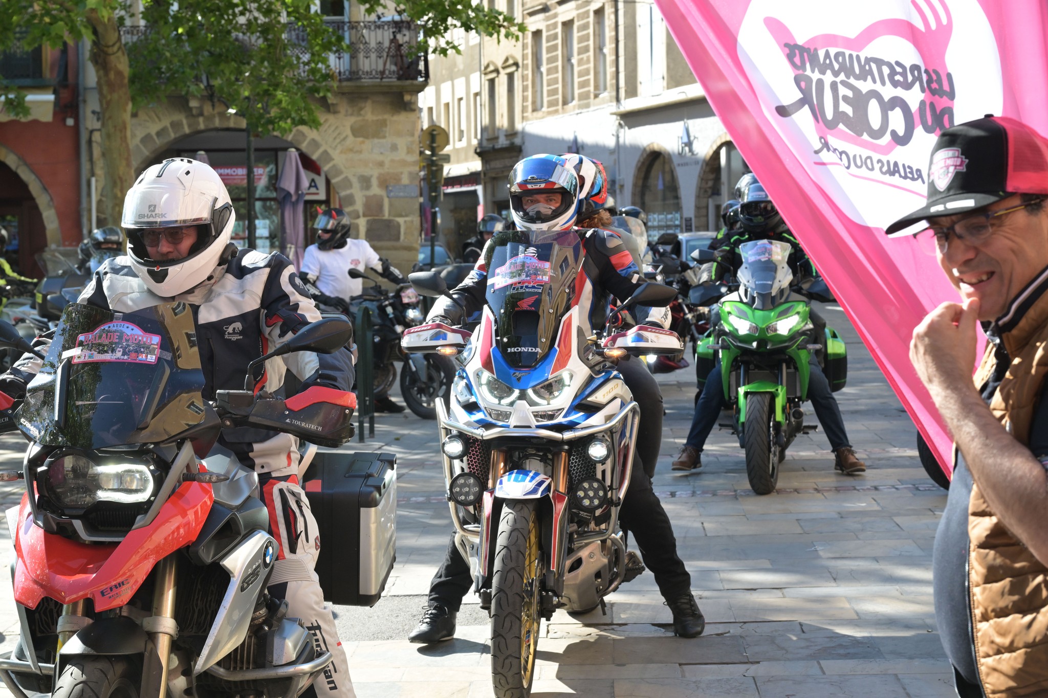6ème Balade Moto des Restos en pays Cathare
