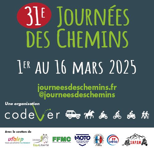 31ème Journées des Chemins