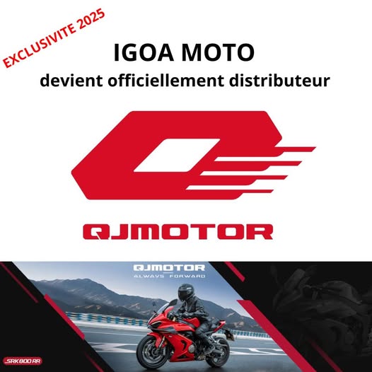IGOA MOTO devient officiellement distributeur QJ MOTOR