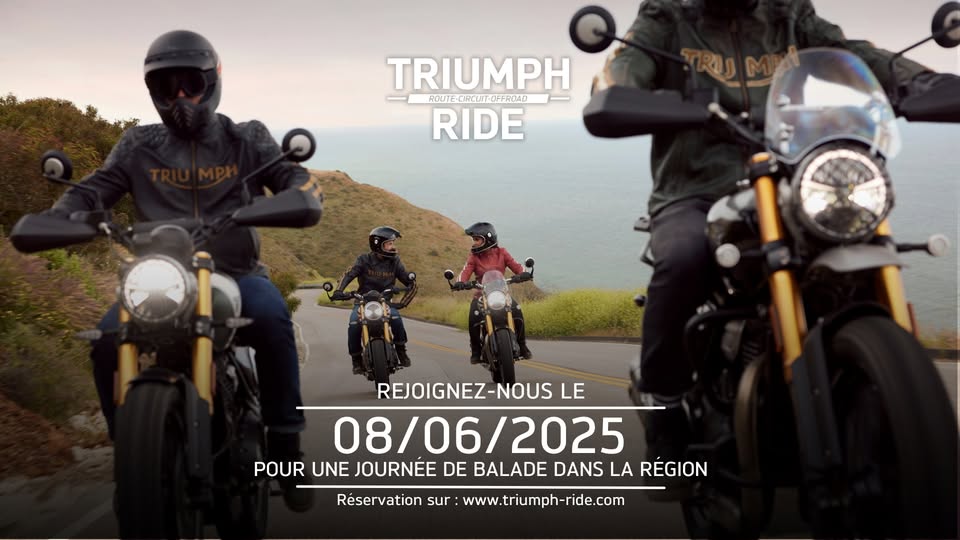 Ride Classics Vosges du nord avec Triumph Strasbourg.