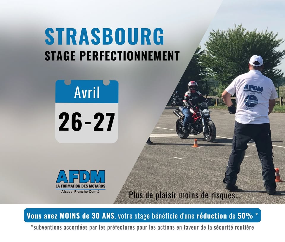 Pour être plus à l'aise sur votre moto, profitez de nos stages de perfectionnement