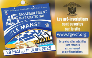 45ème Rassemblement International Goldwing 