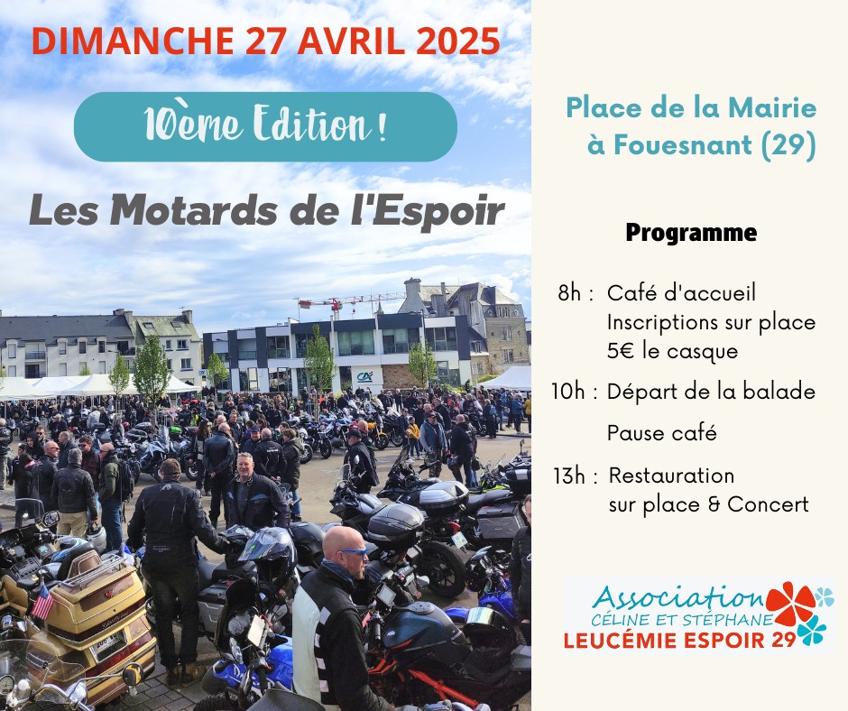 10ème édition des motards de l'espoir !