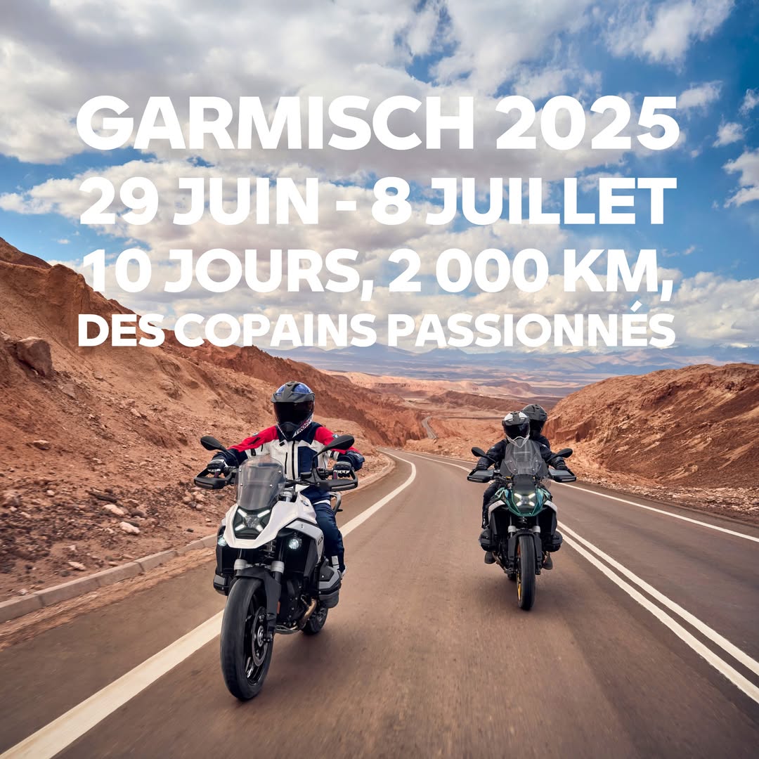 Participez au voyage jusq'aux BMW MOTORRAD DAYS avec An Oriant Moto et Aventure Moto Tour !