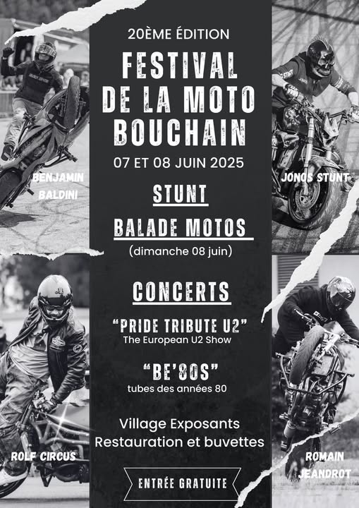 Festival de la Moto à Bouchain (59)