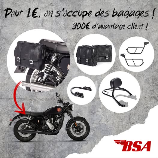 Offre spéciale BSA chez JMS Motos 67.
