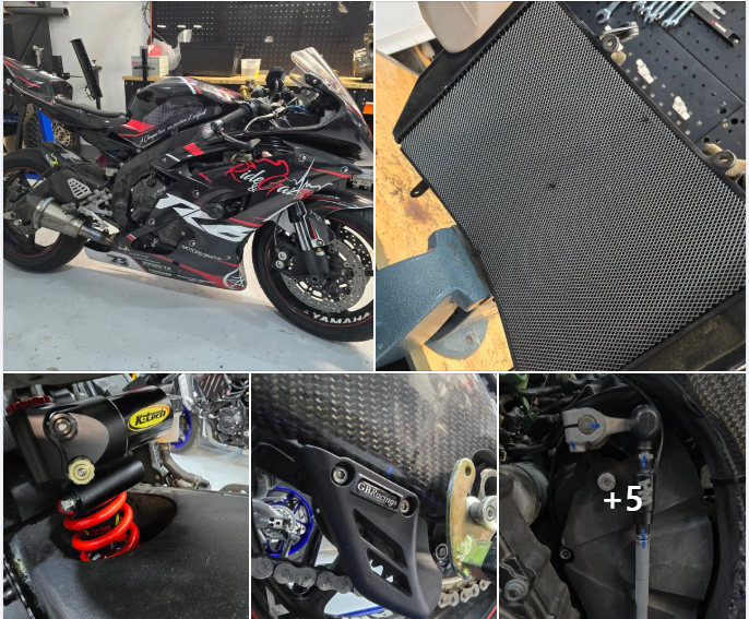 Yamaha r6 2010- Grosse révison en vue de cette nouvelle saison
