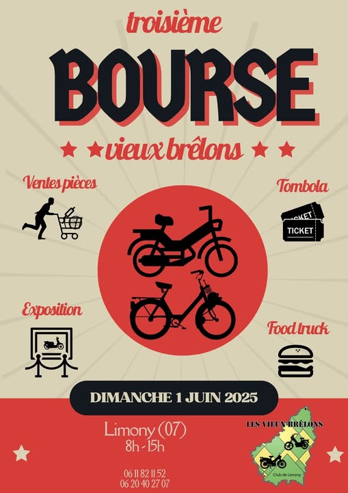 3ème Bourse Aux Vieux Brélons à Limony (07)