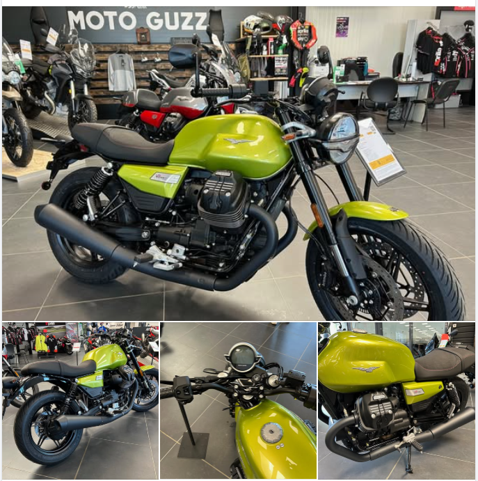 La Nouvelle Moto Guzzi V7 Sport 850 modèle 2025 est arrivée