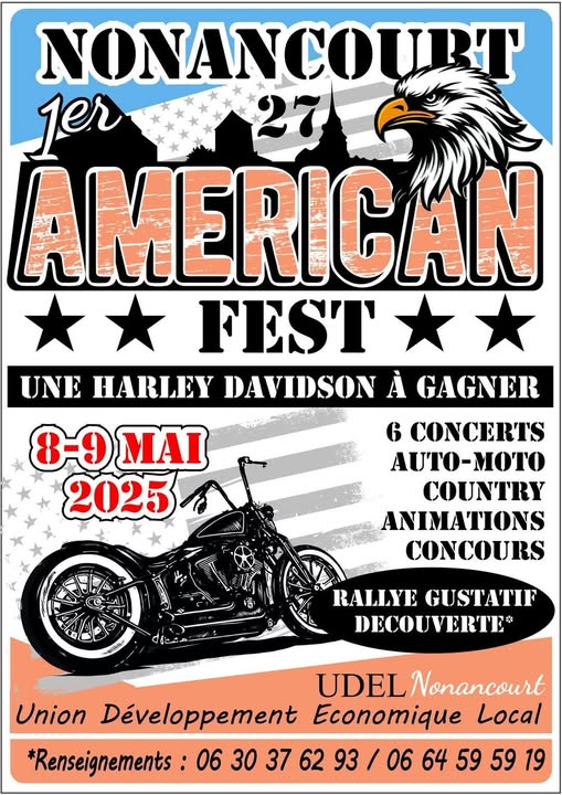 1er American Fest à Nonancourt