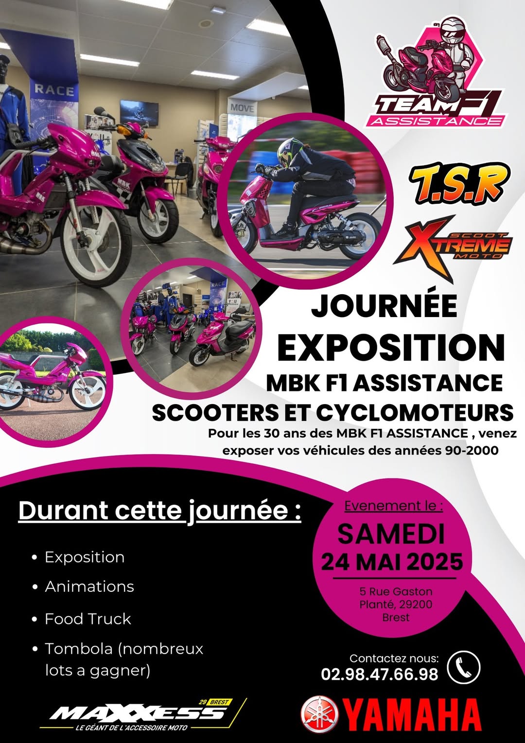 Exposition samedi 24 Mai 2025 de 9h à 18h dans notre magasin et sur le parking !