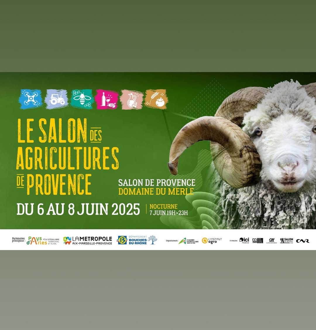 Réserver votre week-end pour venir nous voir au salon des agricultures du 6 au 8 juin 2025 !