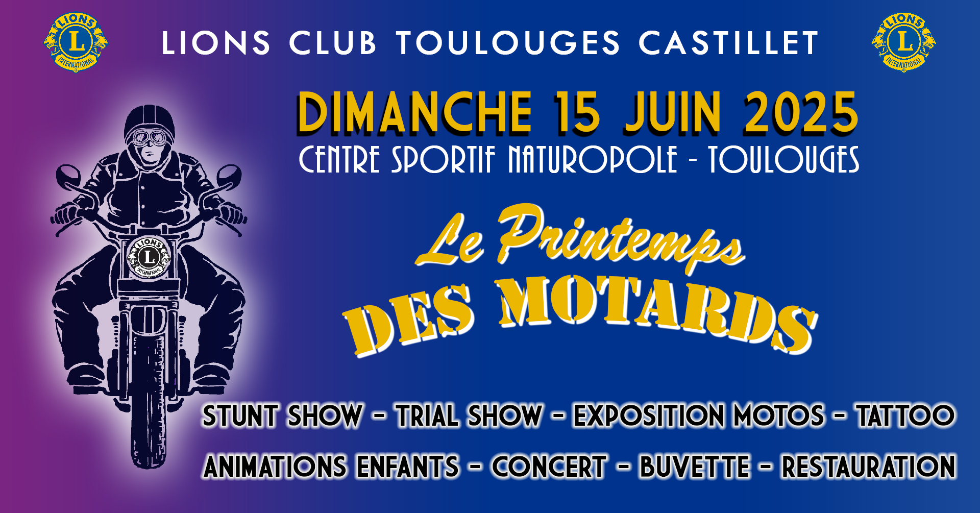 LE PRINTEMPS DES MOTARDS